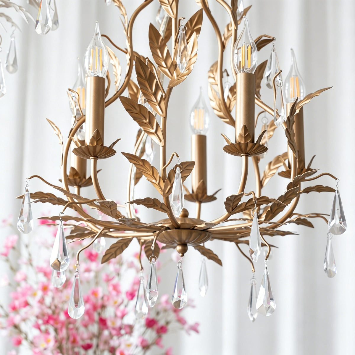 Fioravane candelabru din cristal