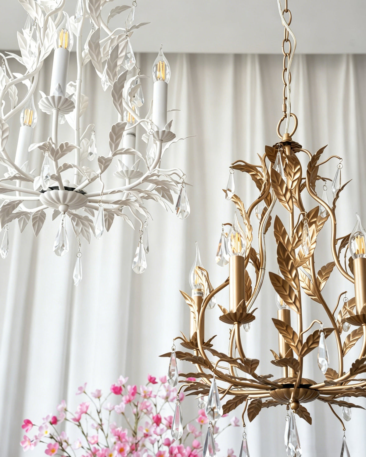 Fioravane candelabru din cristal