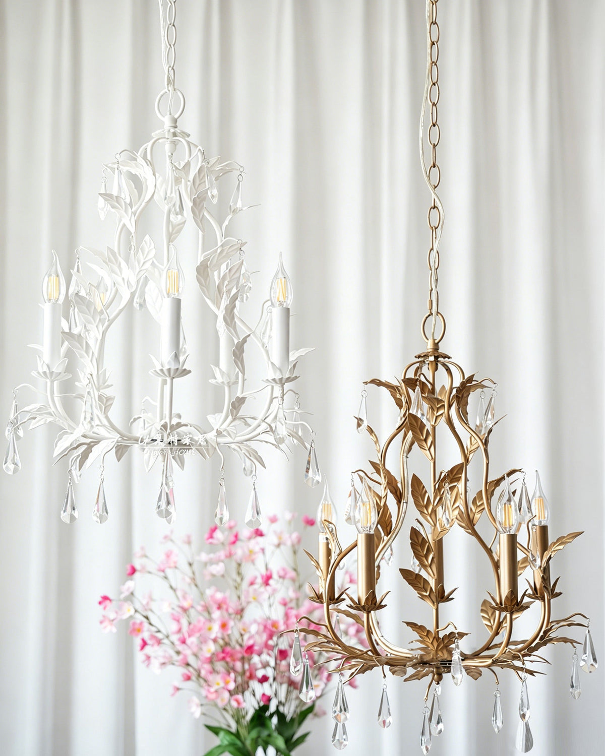 Fioravane candelabru din cristal