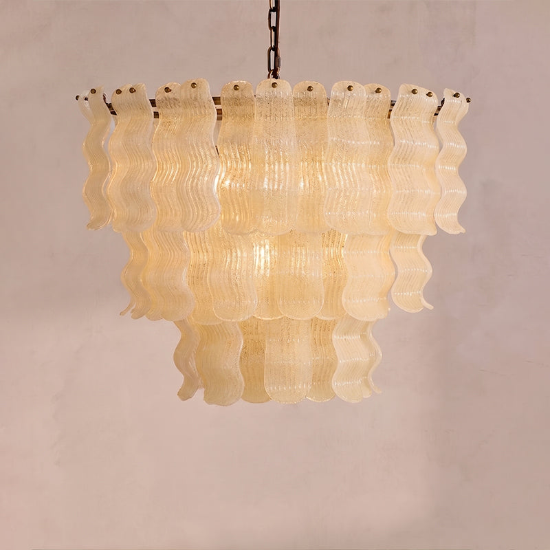 Viraiian candelabru cu Unde Texturate