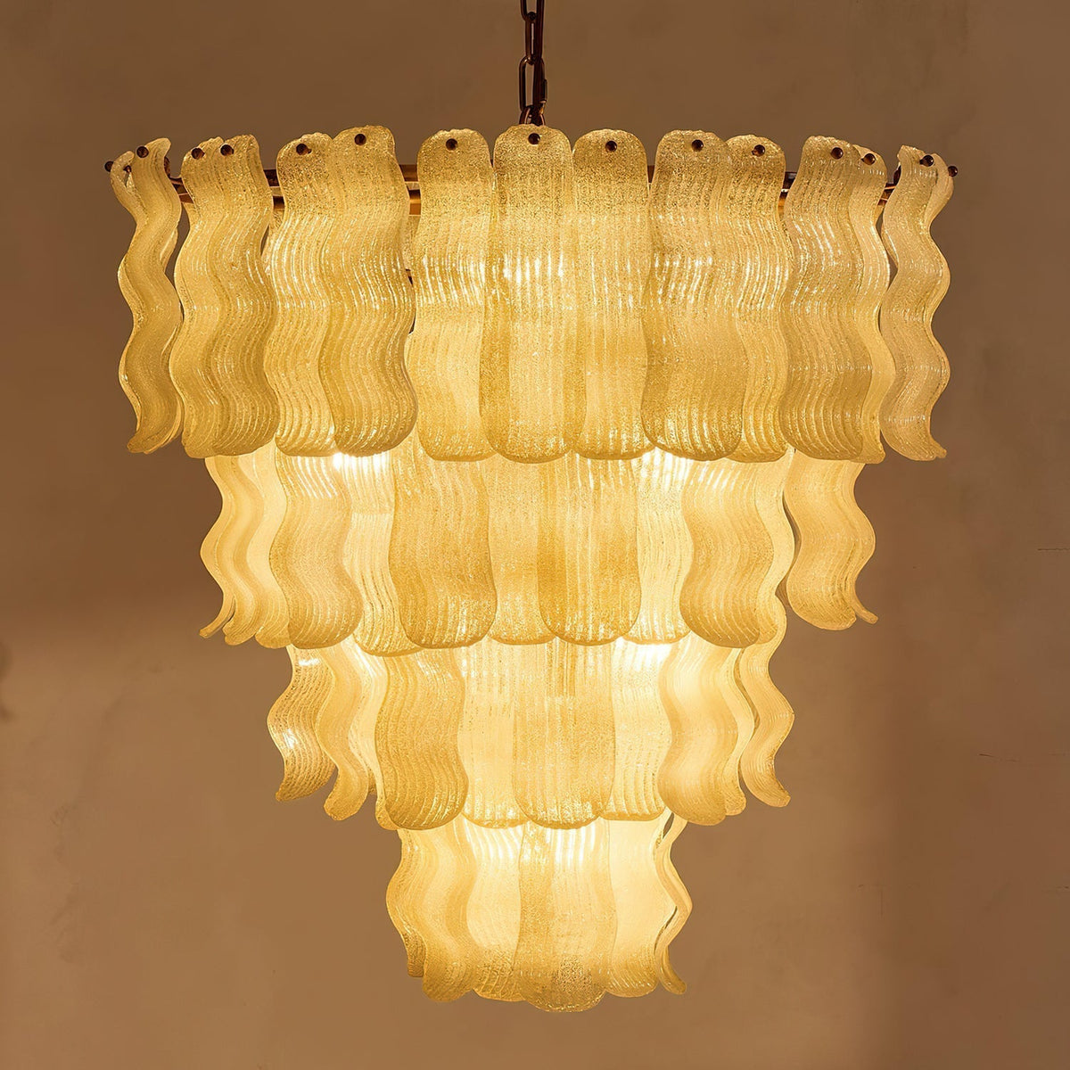 Viraiian candelabru cu Unde Texturate