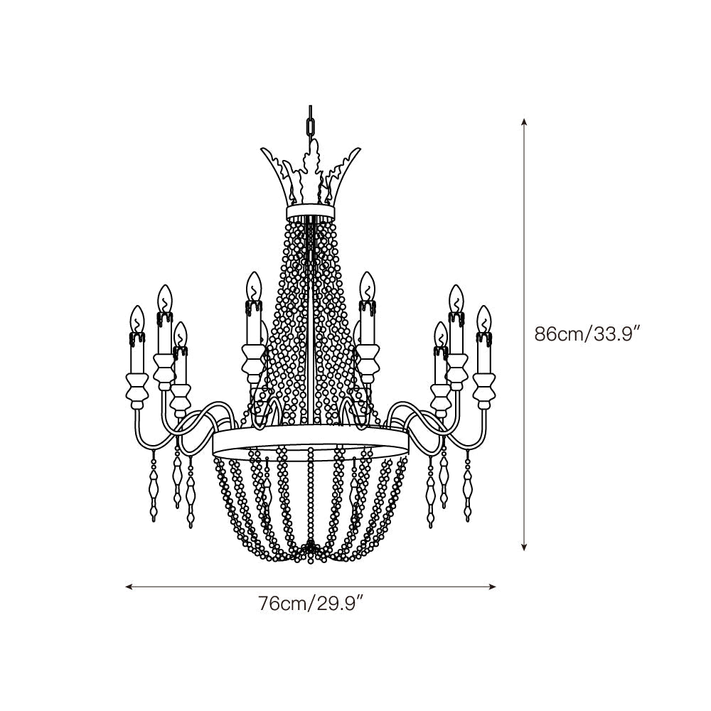 Evradelle candelabru