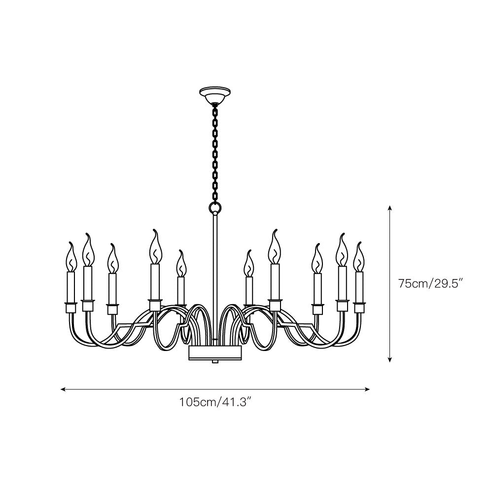 Norisissa candelabru