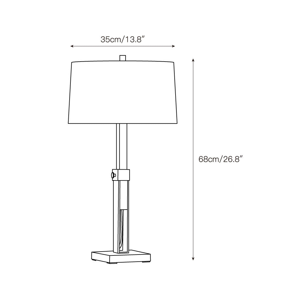 Harlowe lampă de masă