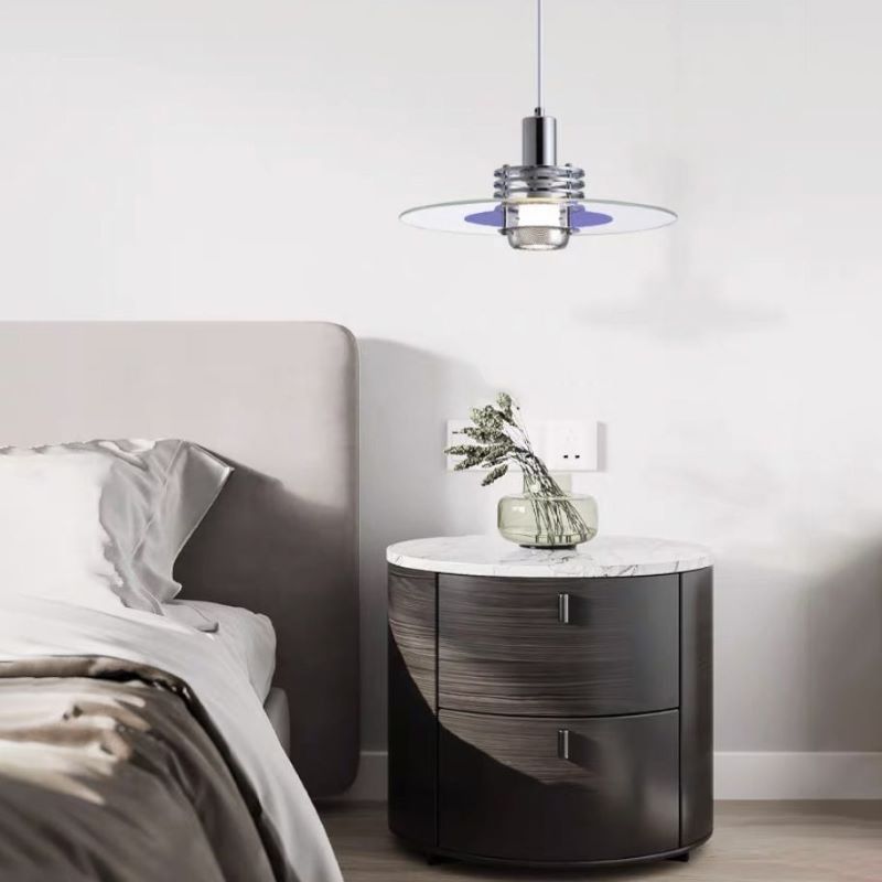 Valentina lampă suspendată LED Minimalism metal/sticlă/Cameră de dormit
