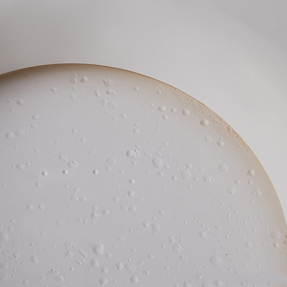 Aria Decorative Moon metal/Gypsum aplică de perete, alb