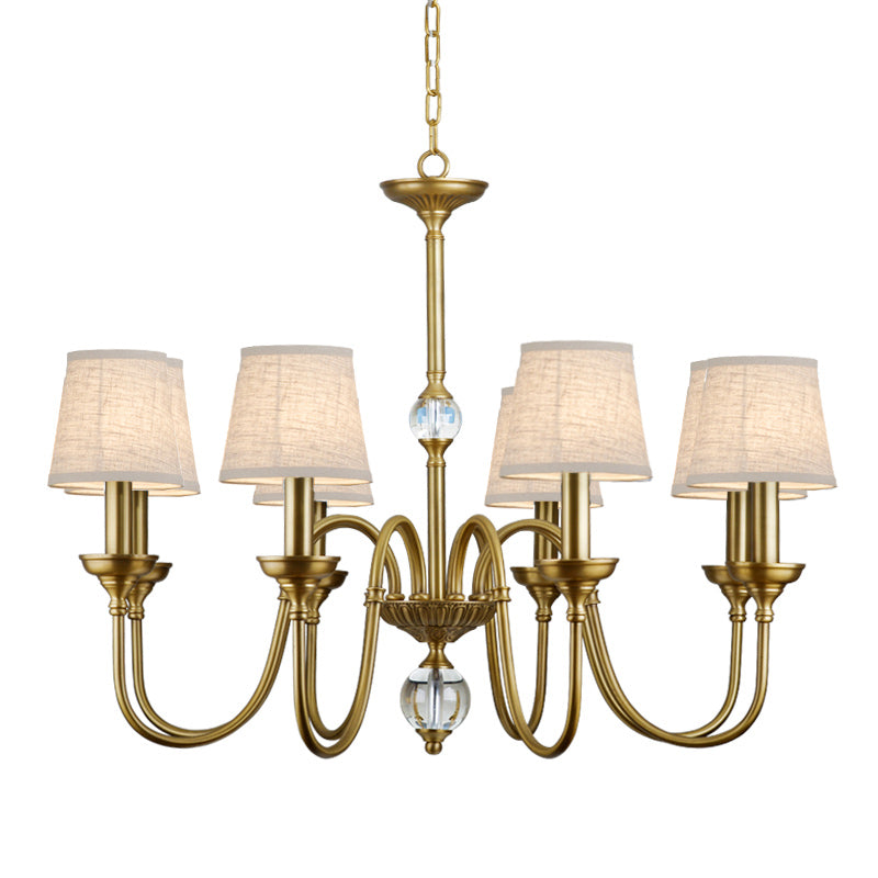 Blur candelabru cu abajur textil