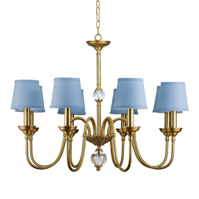 Blur candelabru cu abajur textil