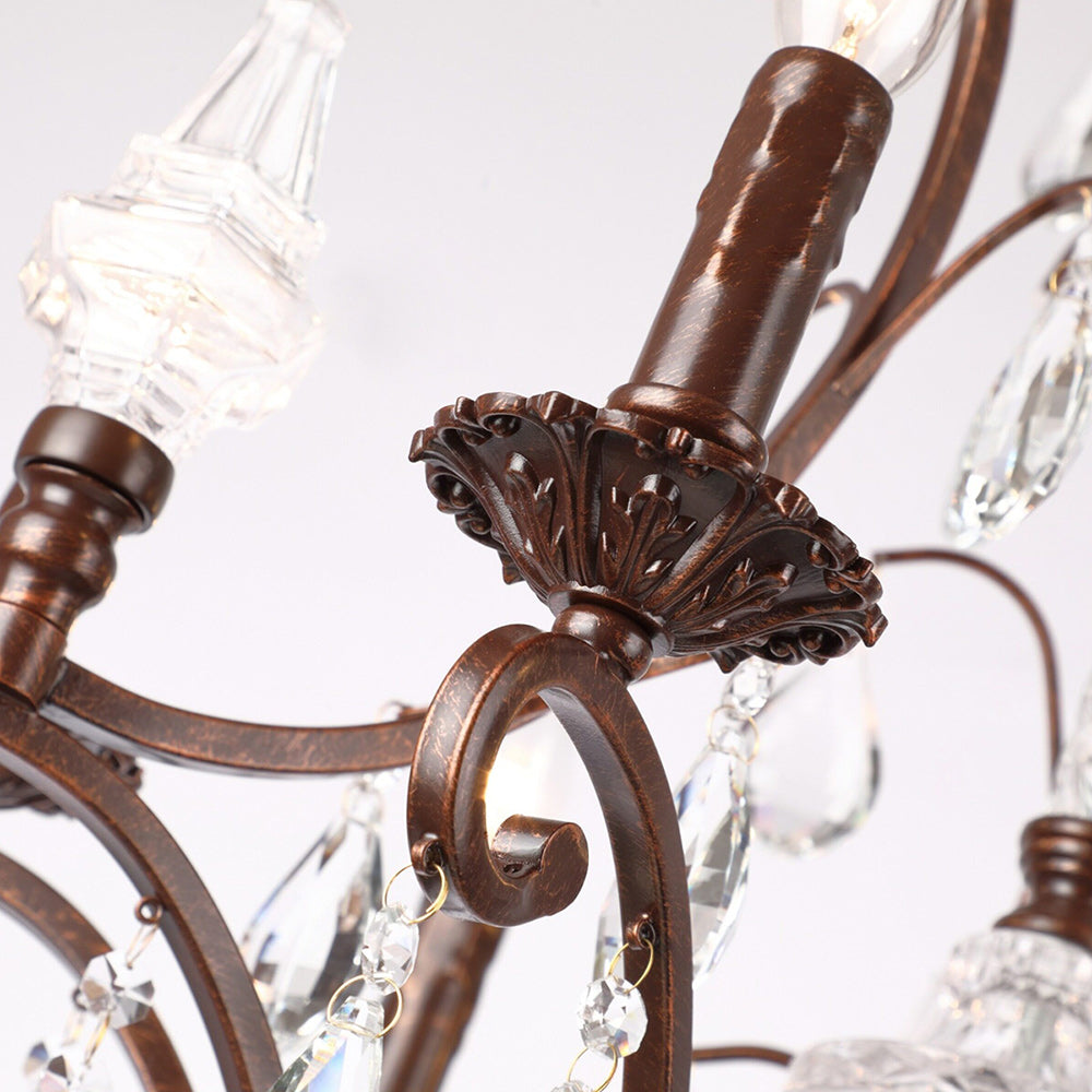 Diodem candelabru din cristal