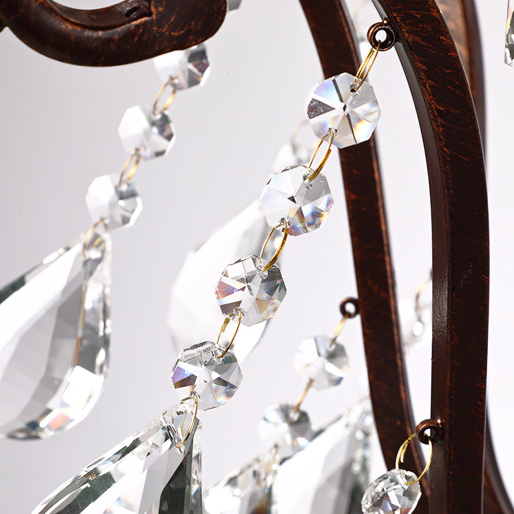Diodem candelabru din cristal