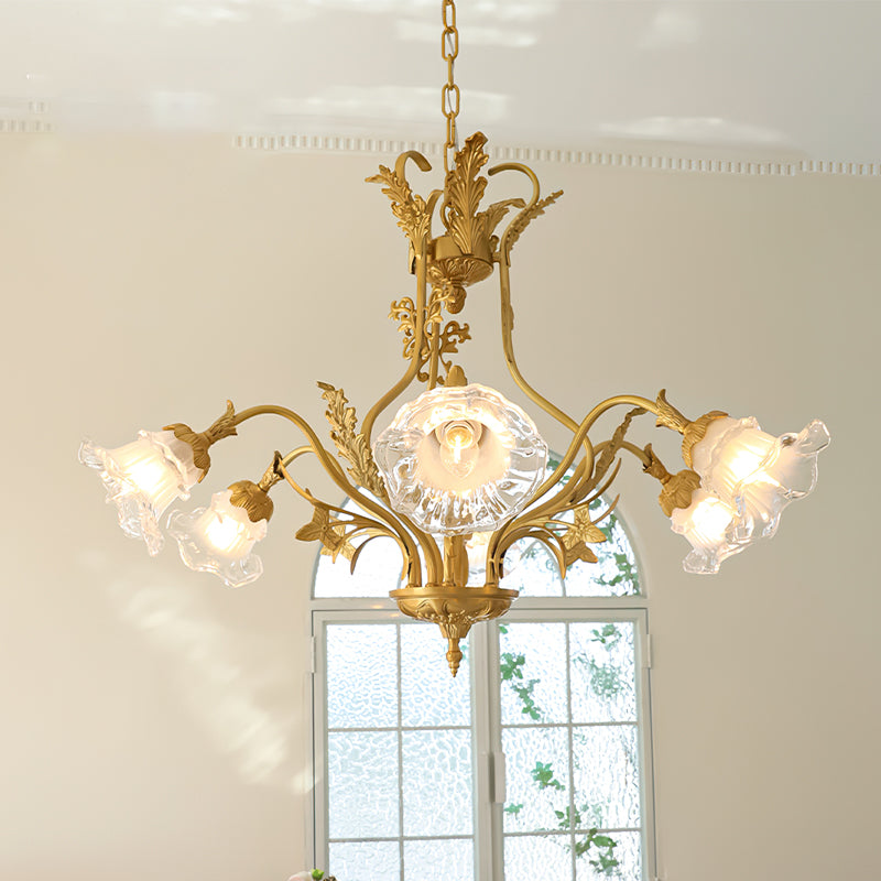 Lumaliel candelabru, cu flori