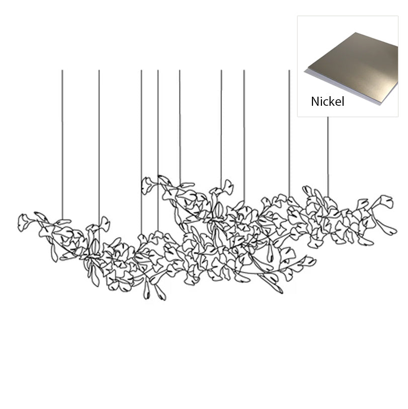 Elorus candelabru Ginkgo combinat, cu două straturi