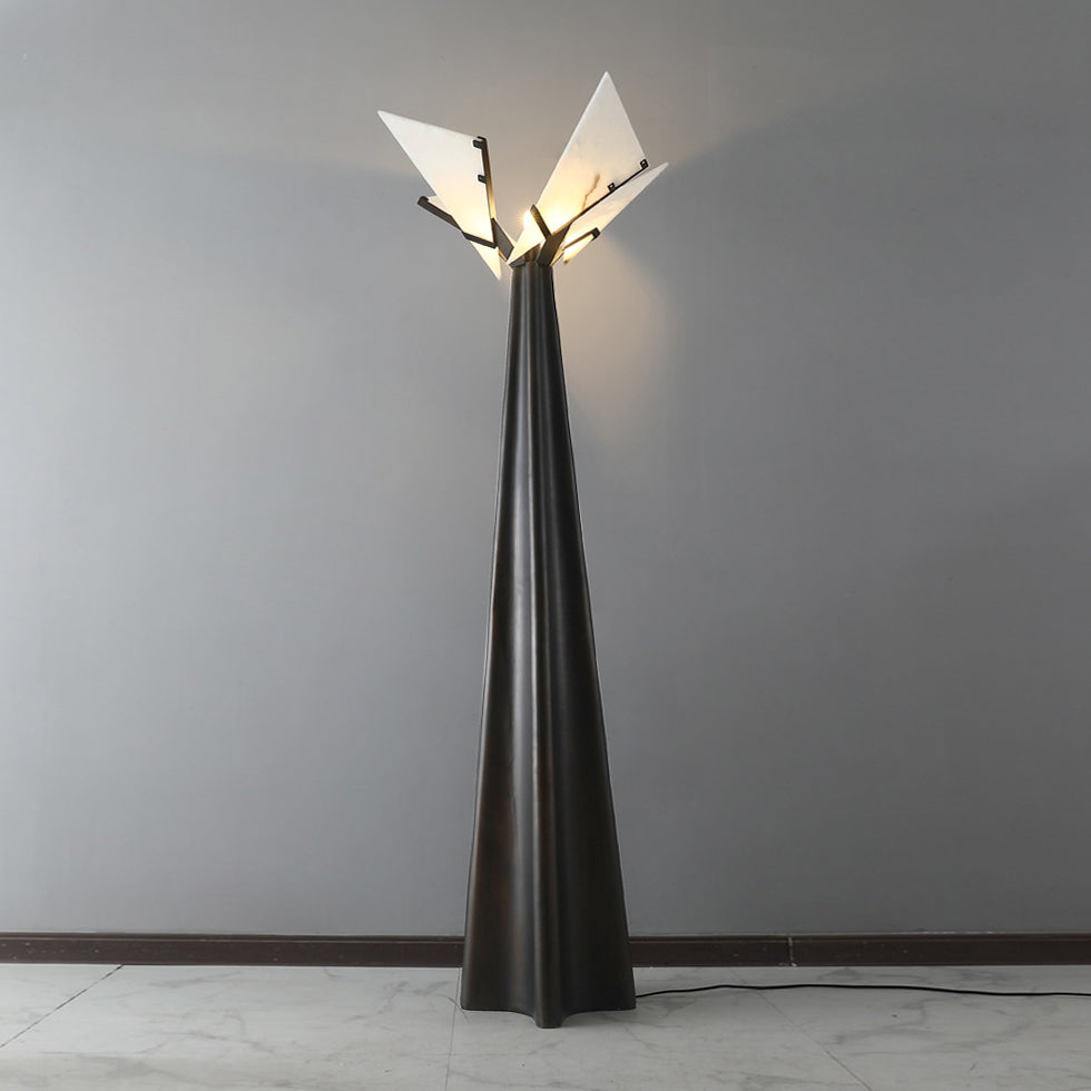 Spire lampadar din alabastru