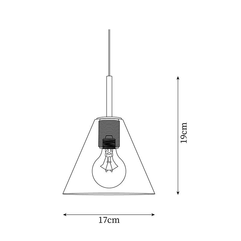 Lampă suspendată din alamă minimalistă pentru sufragerie sau bucătărie