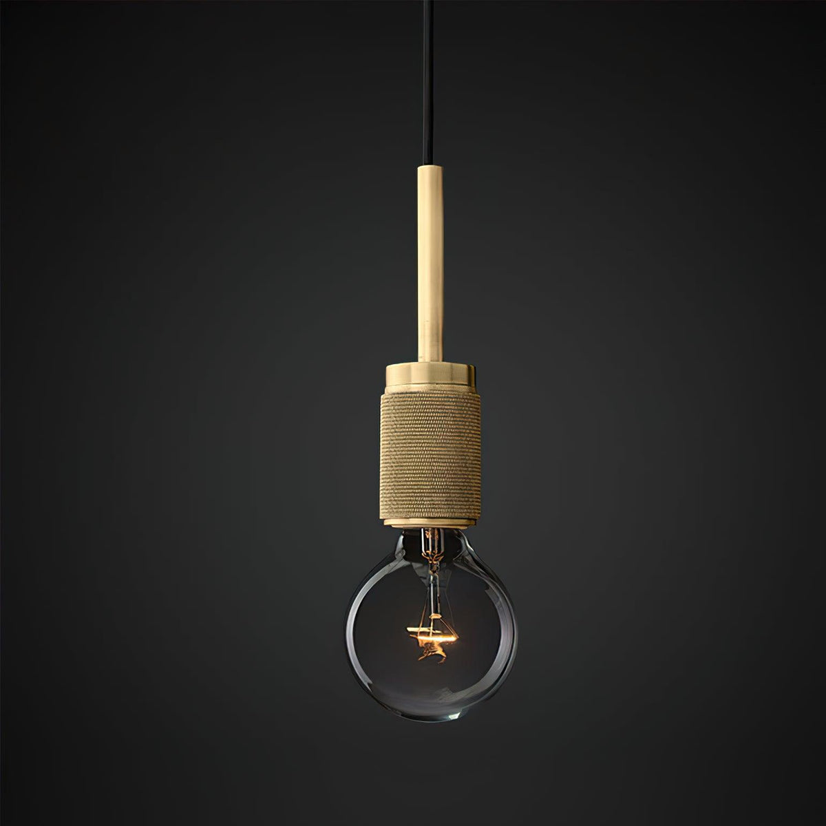 Lampă suspendată din alamă minimalistă pentru sufragerie sau bucătărie