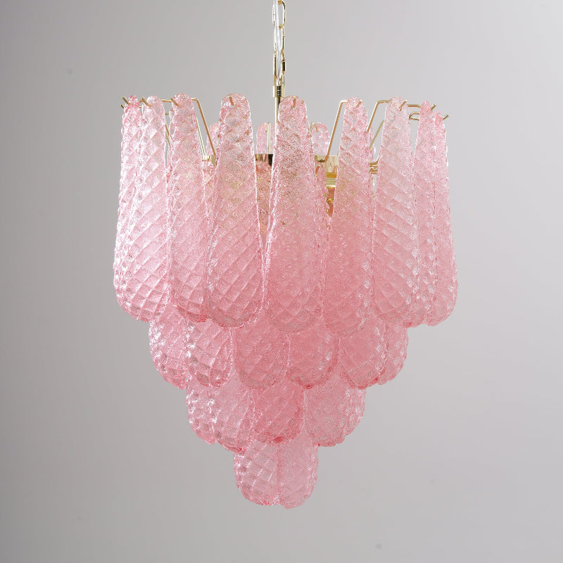 Blush candelabru
