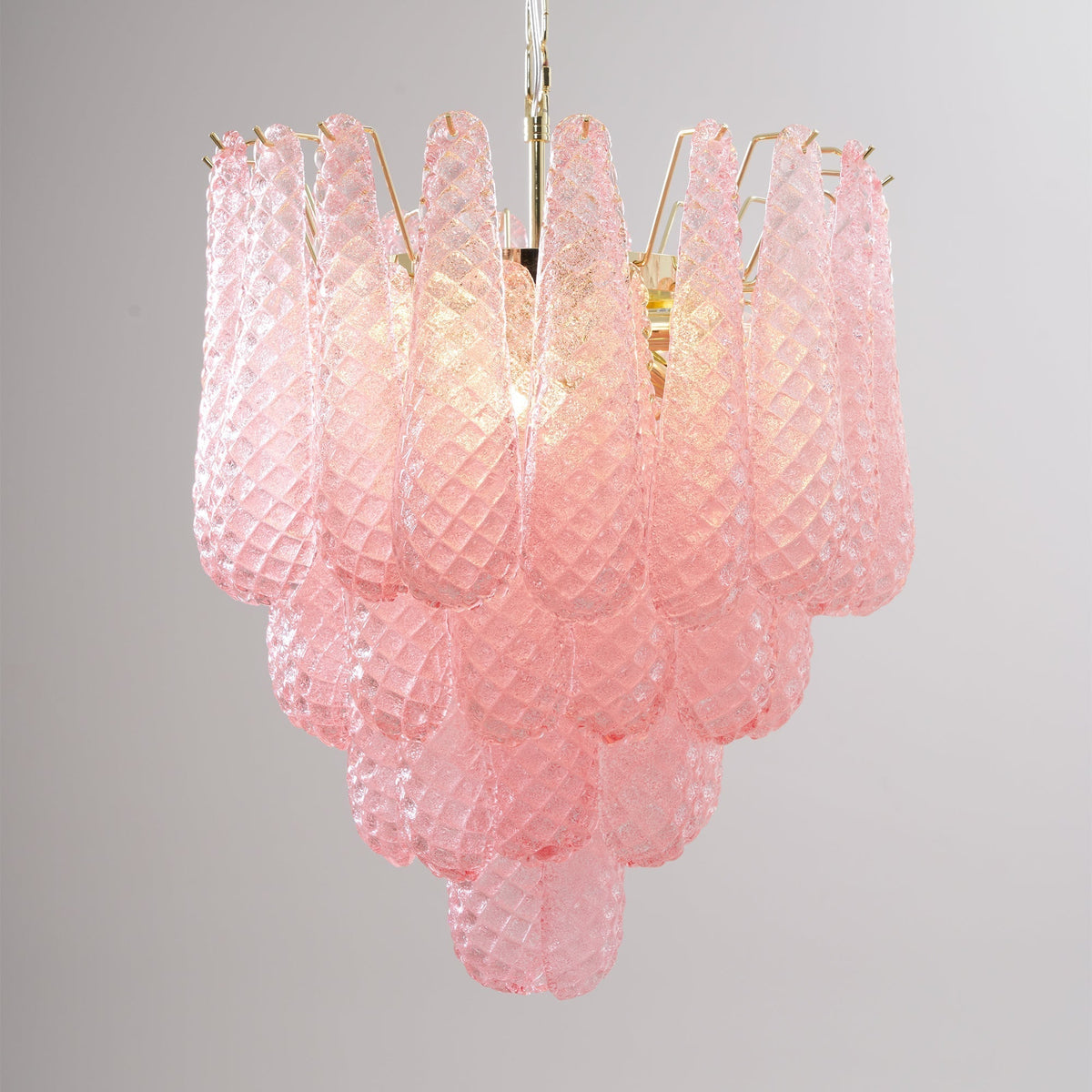Blush candelabru