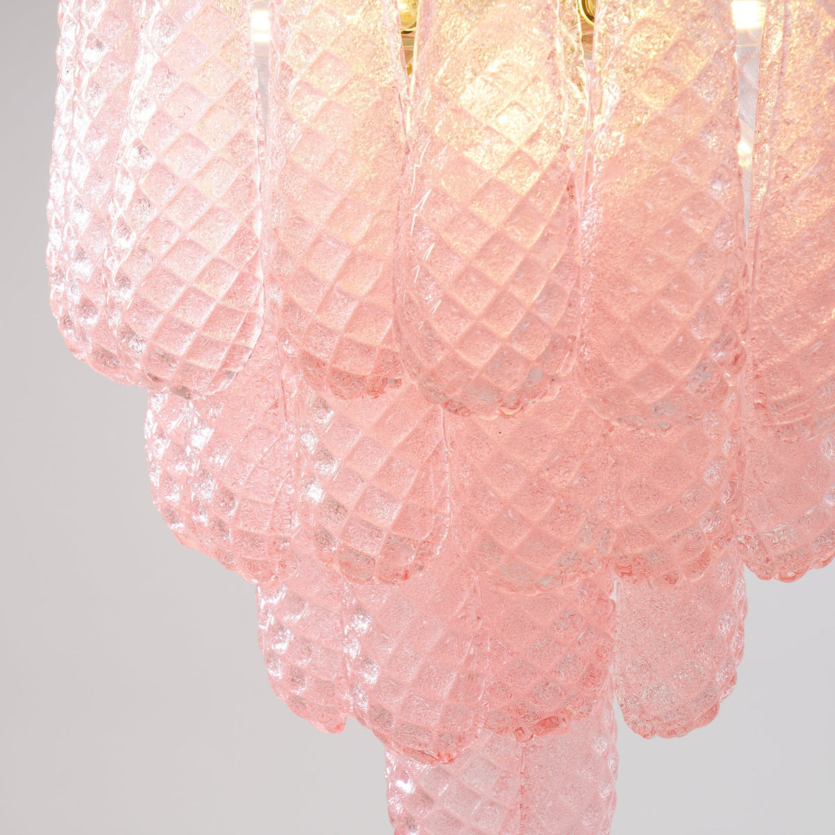 Blush candelabru
