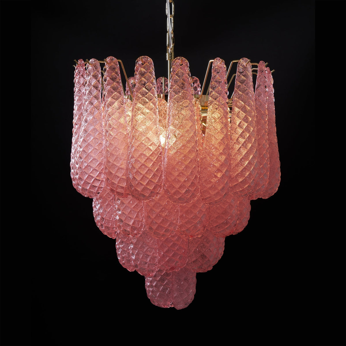 Blush candelabru