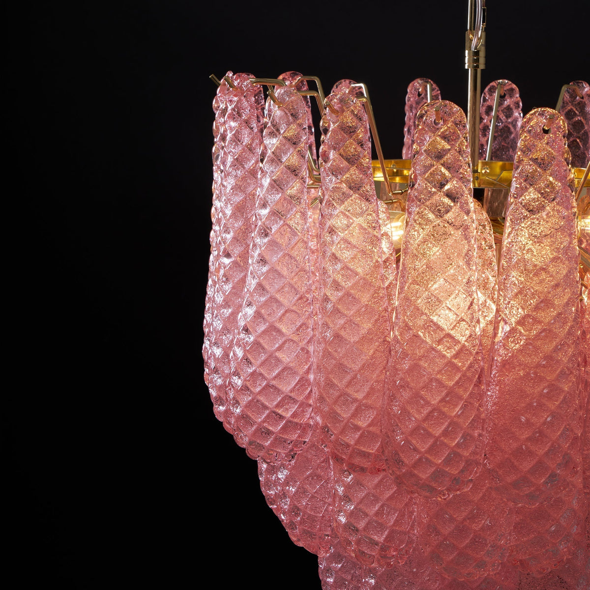 Blush candelabru
