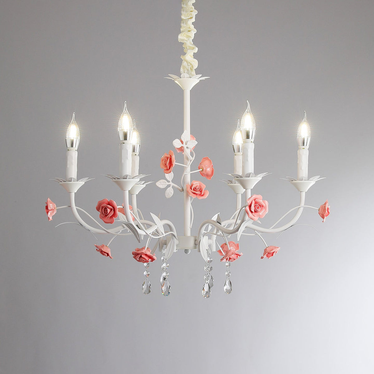 Rosamund Rose candelabru