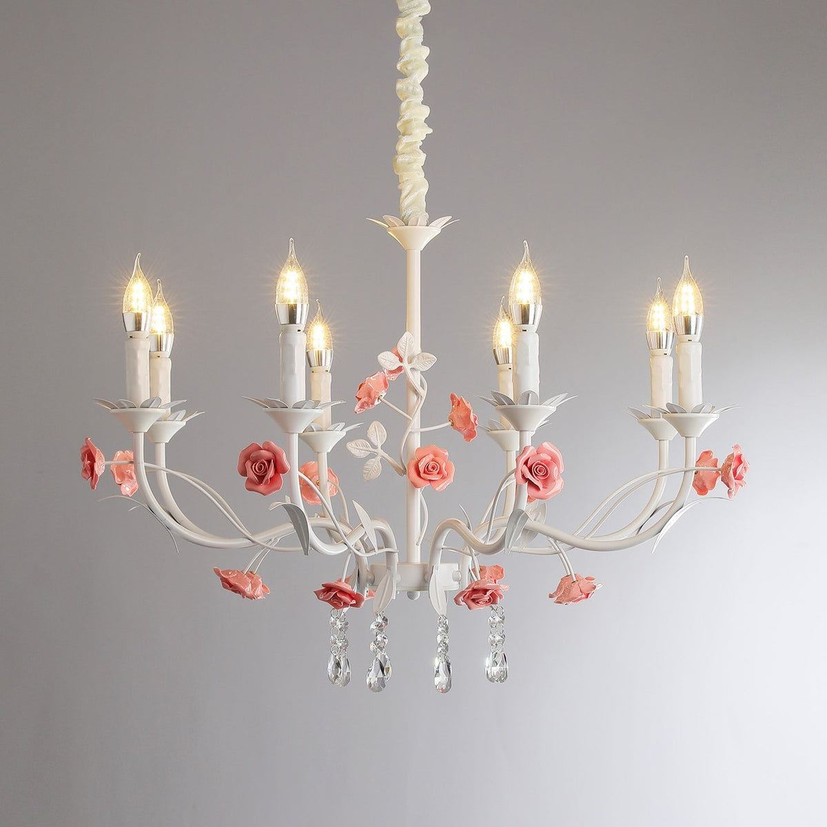 Rosamund Rose candelabru