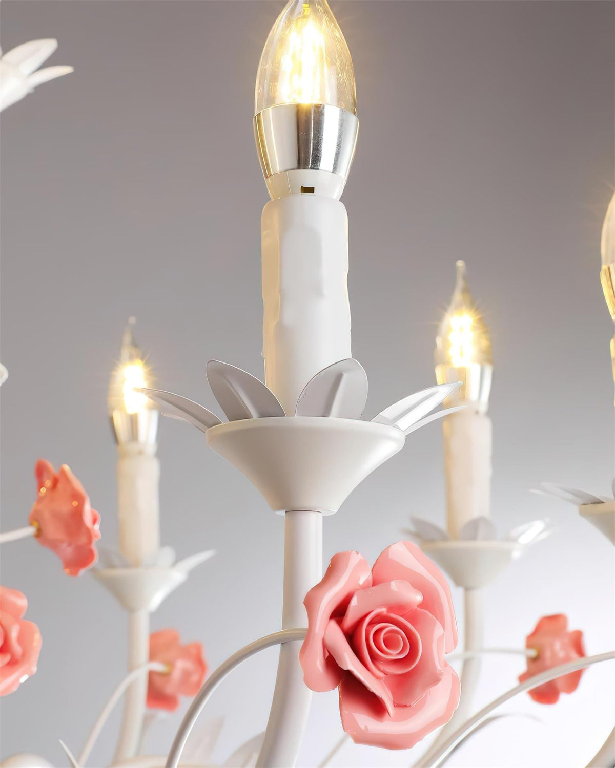 Rosamund Rose candelabru