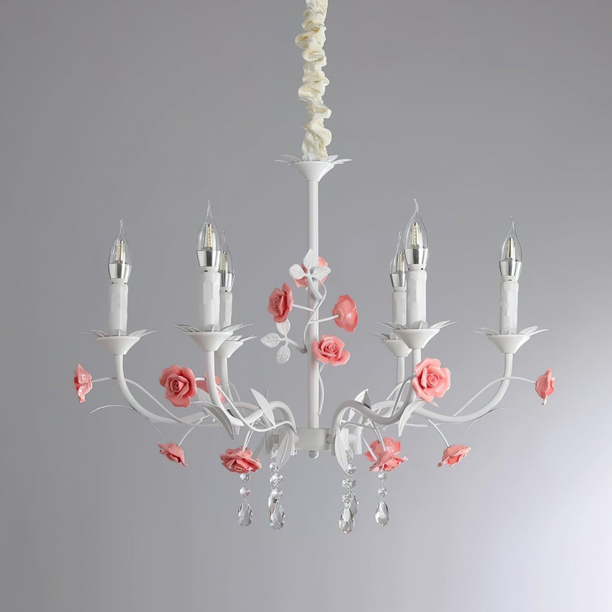Rosamund Rose candelabru