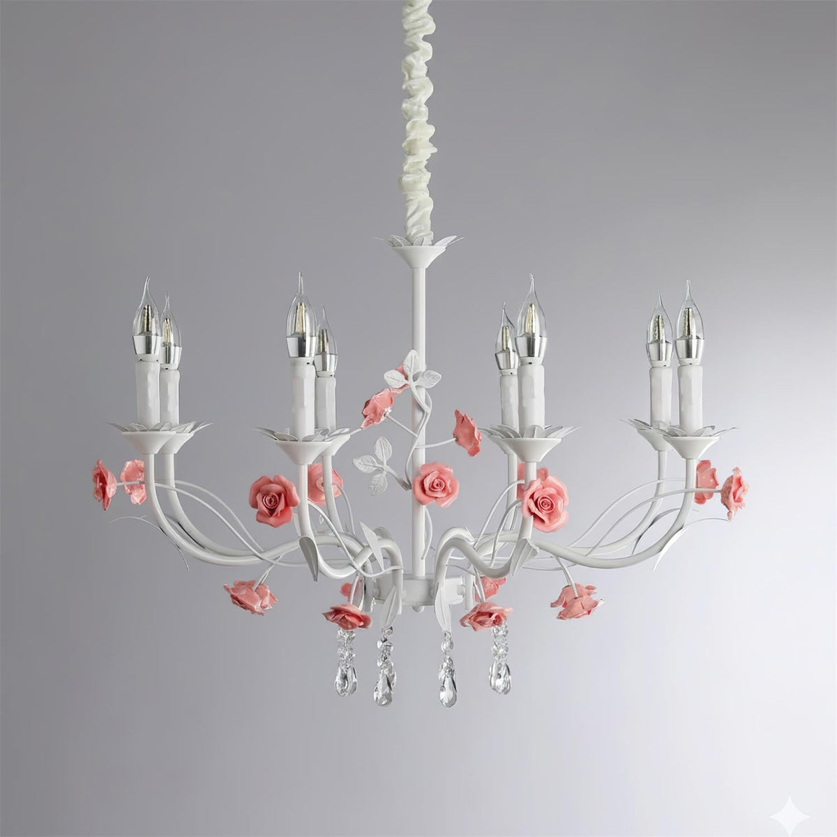 Rosamund Rose candelabru
