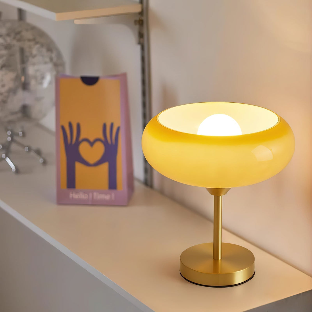 Saffron lampă de masă