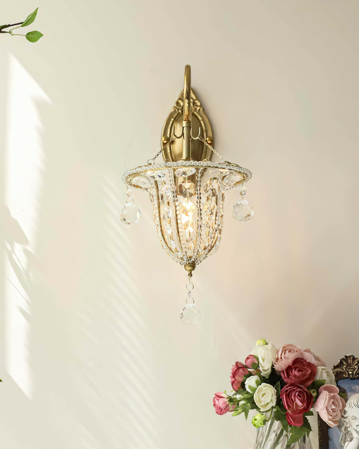 Arabella aplică de perete din cristal