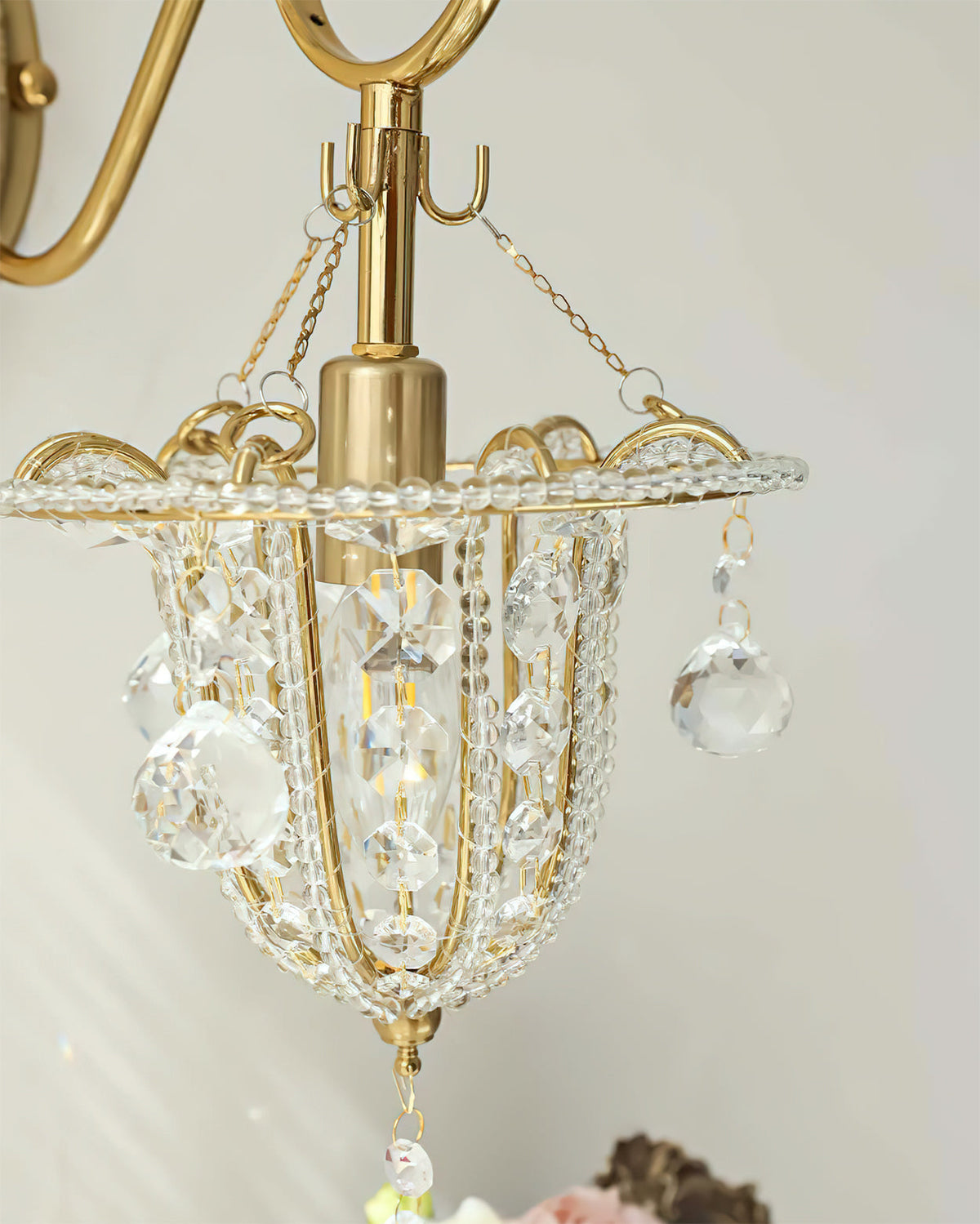 Arabella aplică de perete din cristal