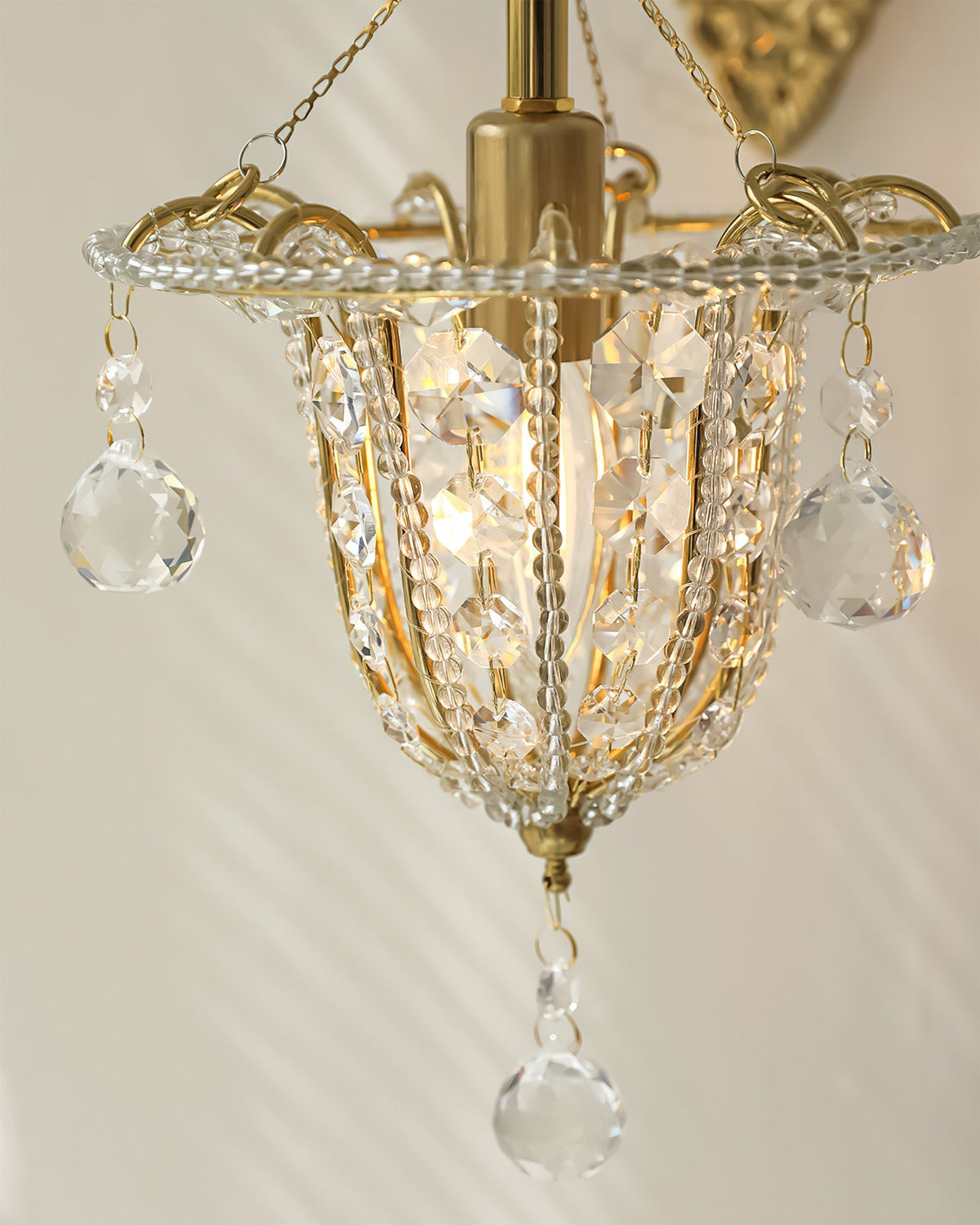 Arabella aplică de perete din cristal