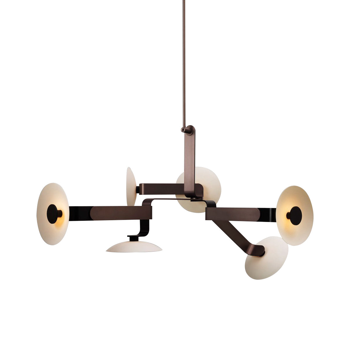 Veluira candelabru maro