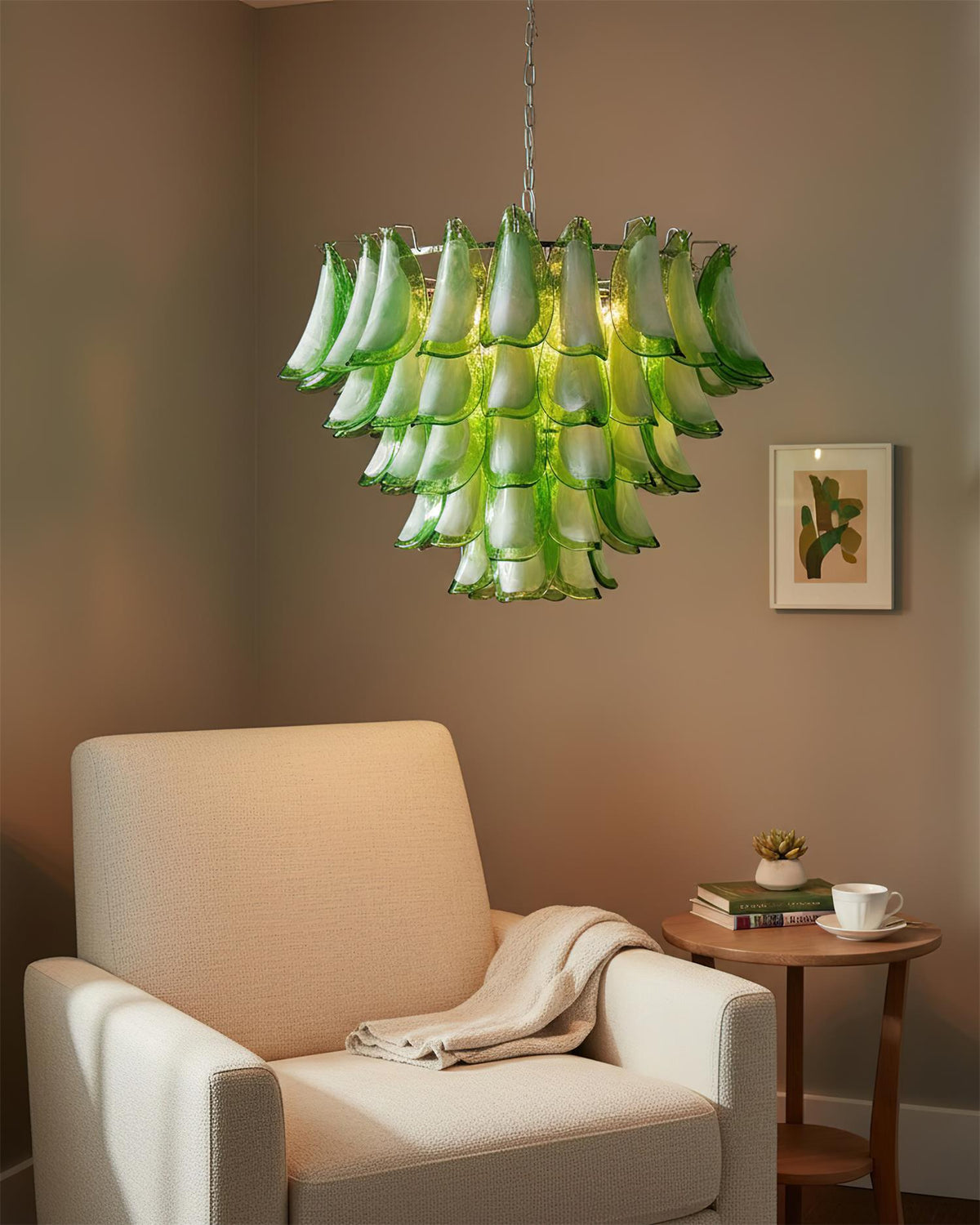 Oreloian candelabru, cu petale