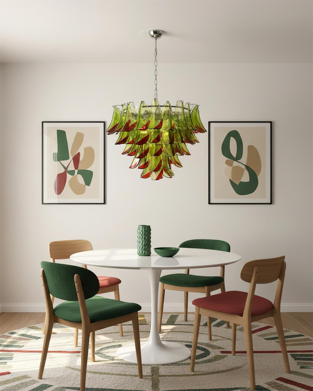 Oreloian candelabru, cu petale