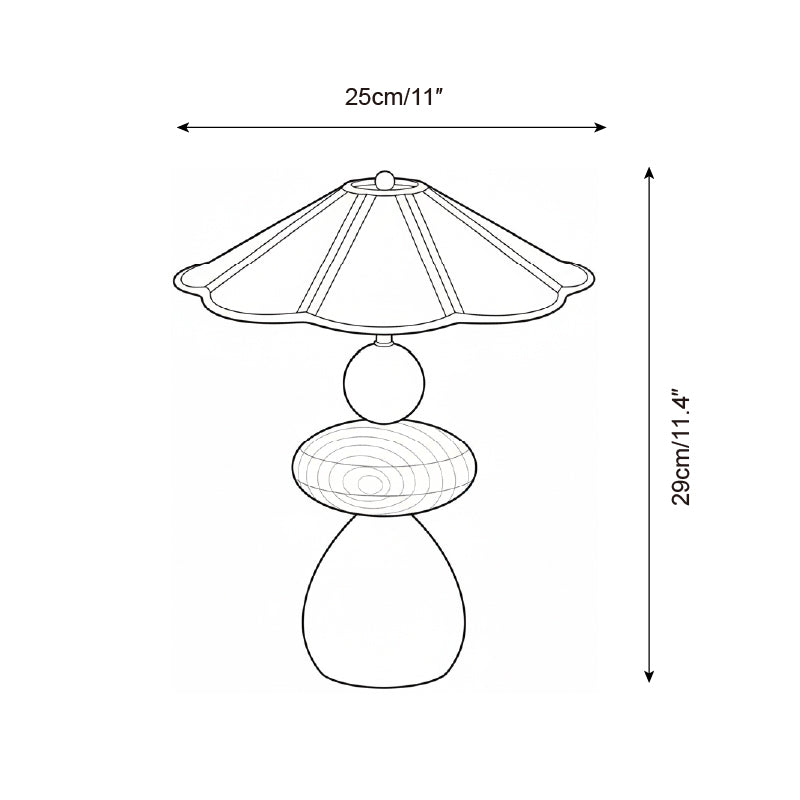 Lumoette cu ștecher lampă de masă