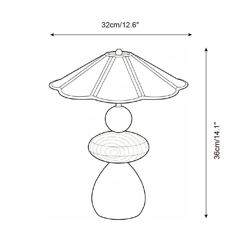 Lumoette cu ștecher lampă de masă