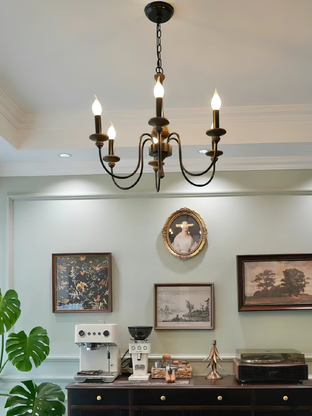 Barnwood candelabru