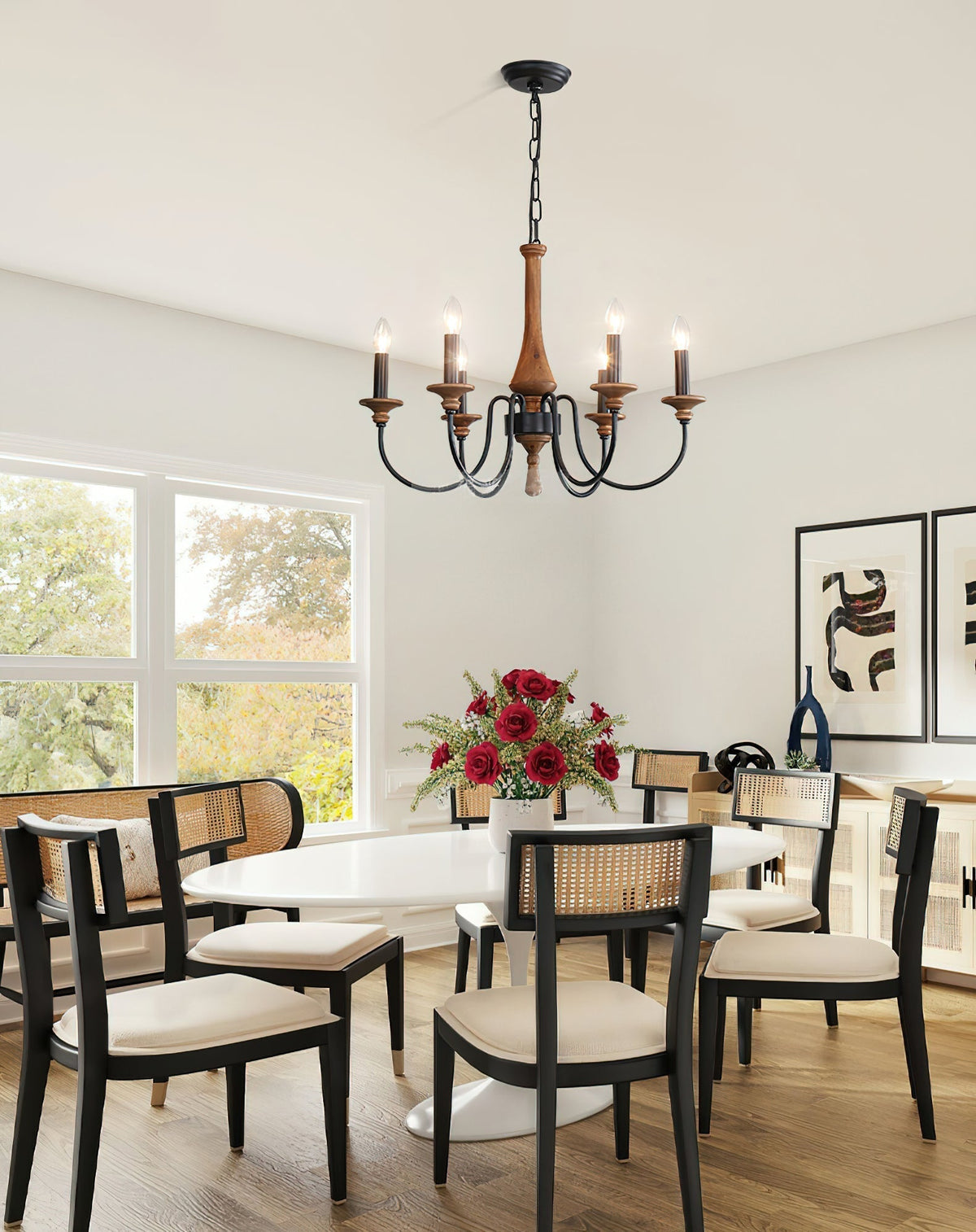 Barnwood candelabru