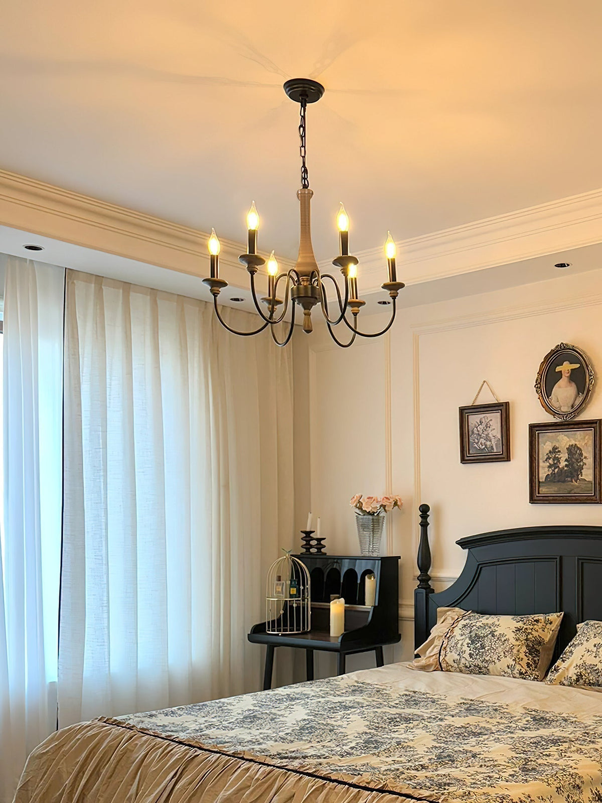 Barnwood candelabru
