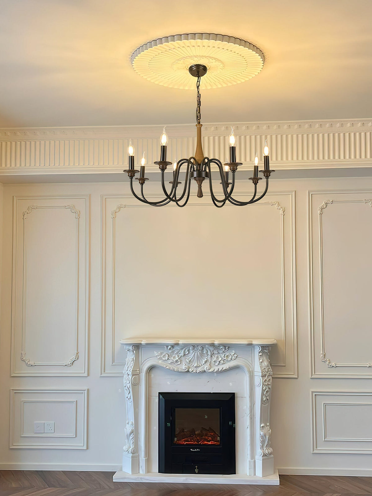 Barnwood candelabru