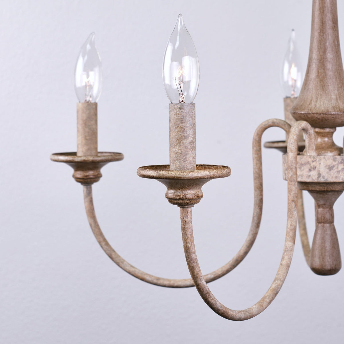 Barnwood candelabru