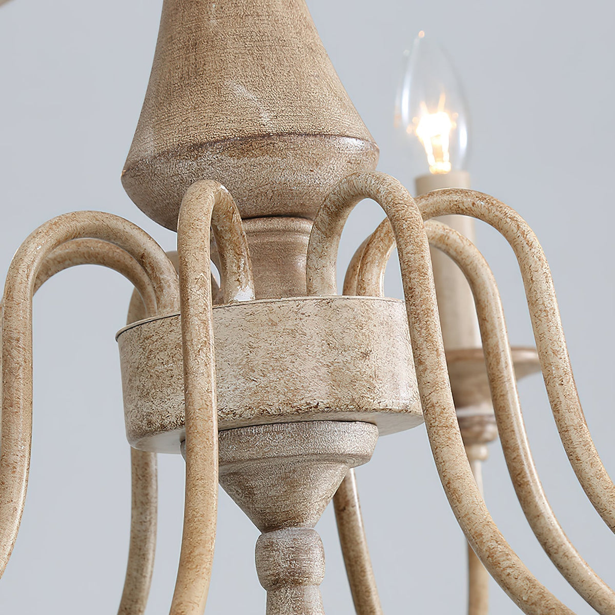 Barnwood candelabru