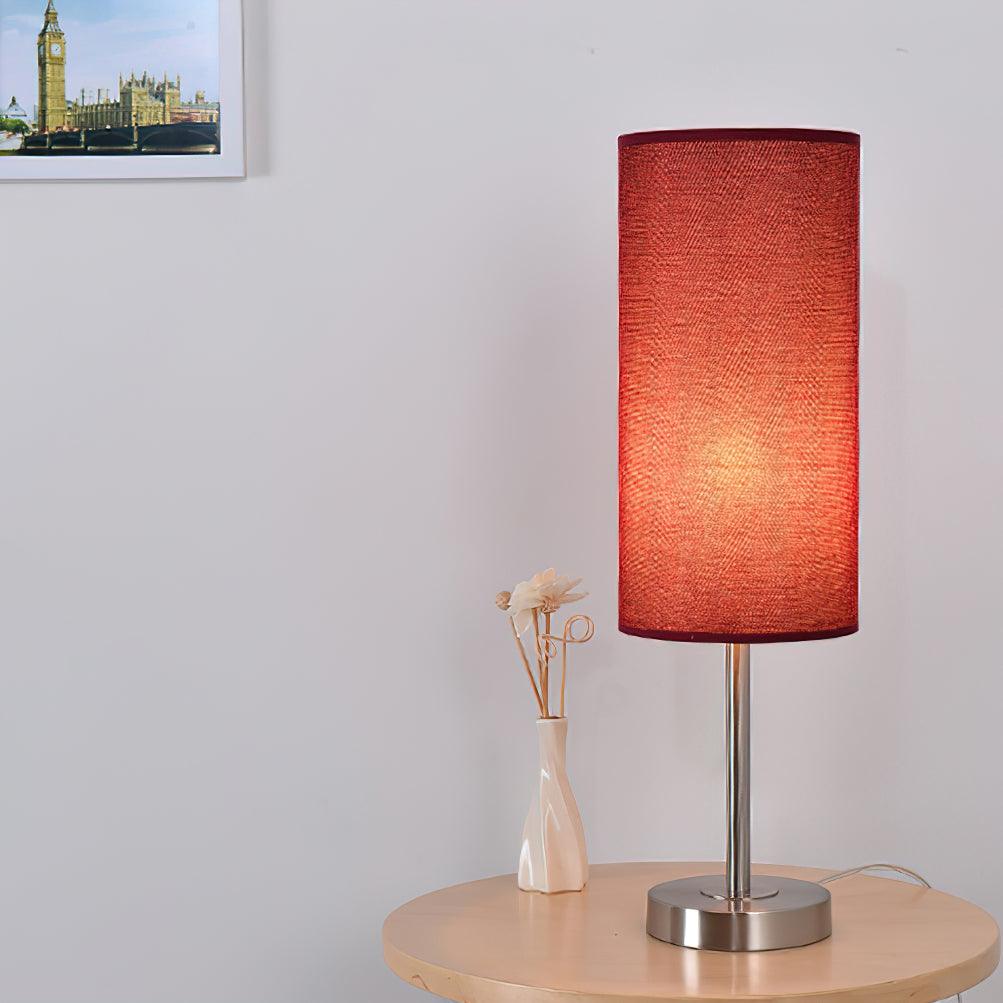 Brirel lampă de masă minimalistă cu abajur textil