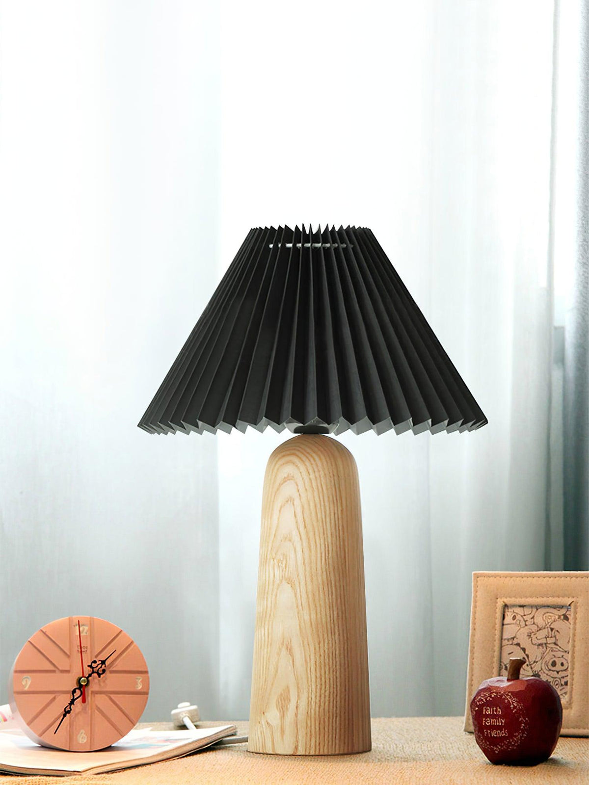 Sylineria lampă de masă minimalistă din lemn