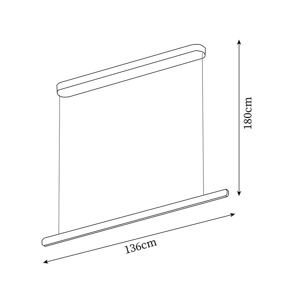 Faretto lampă suspendată liniară