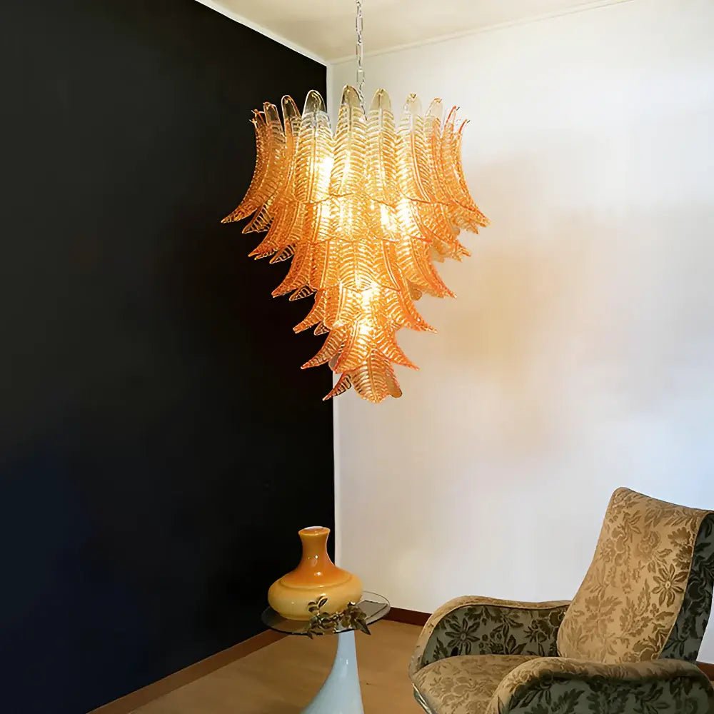 Amberina candelabru