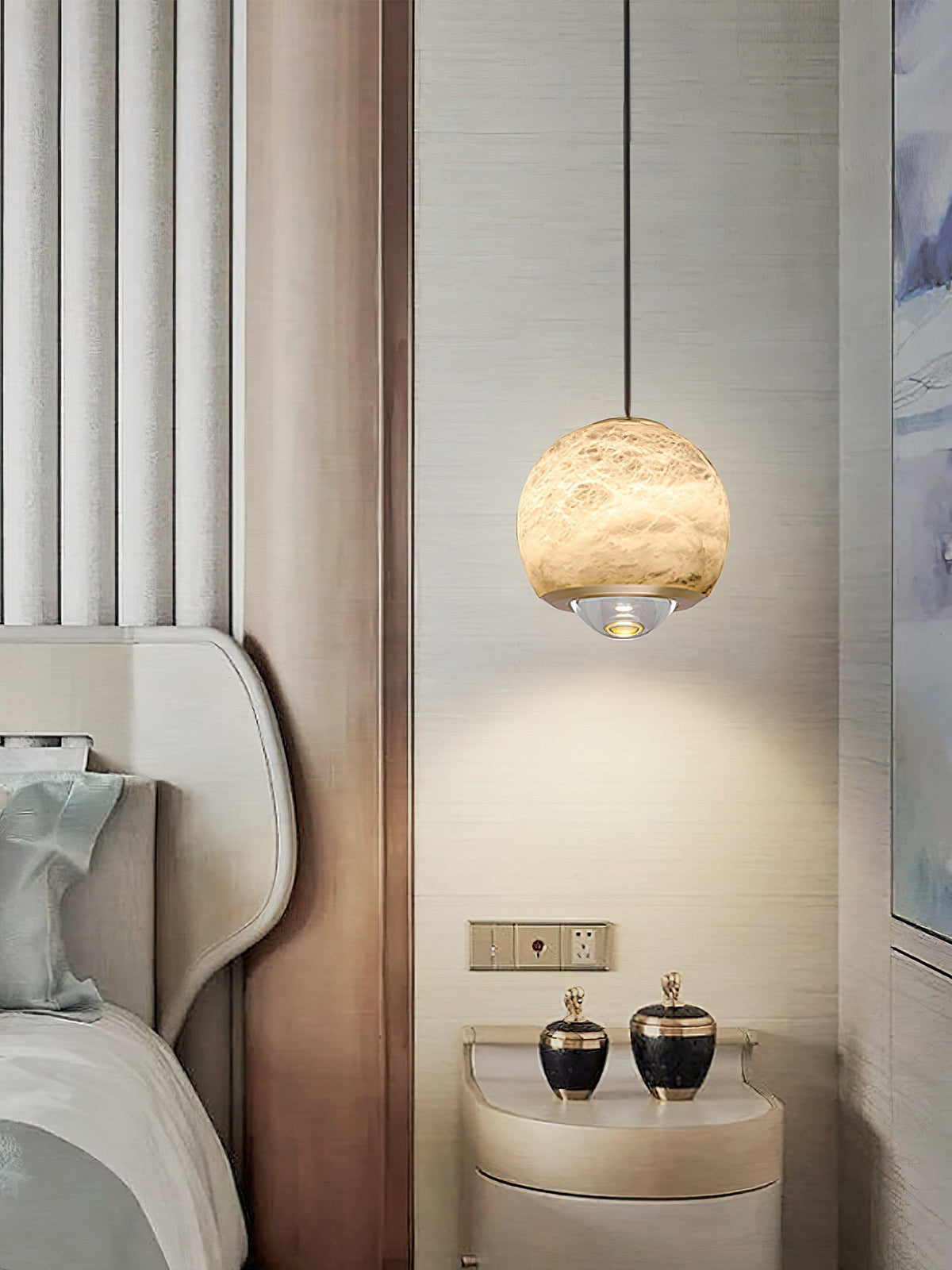 Moonstone lampă suspendată