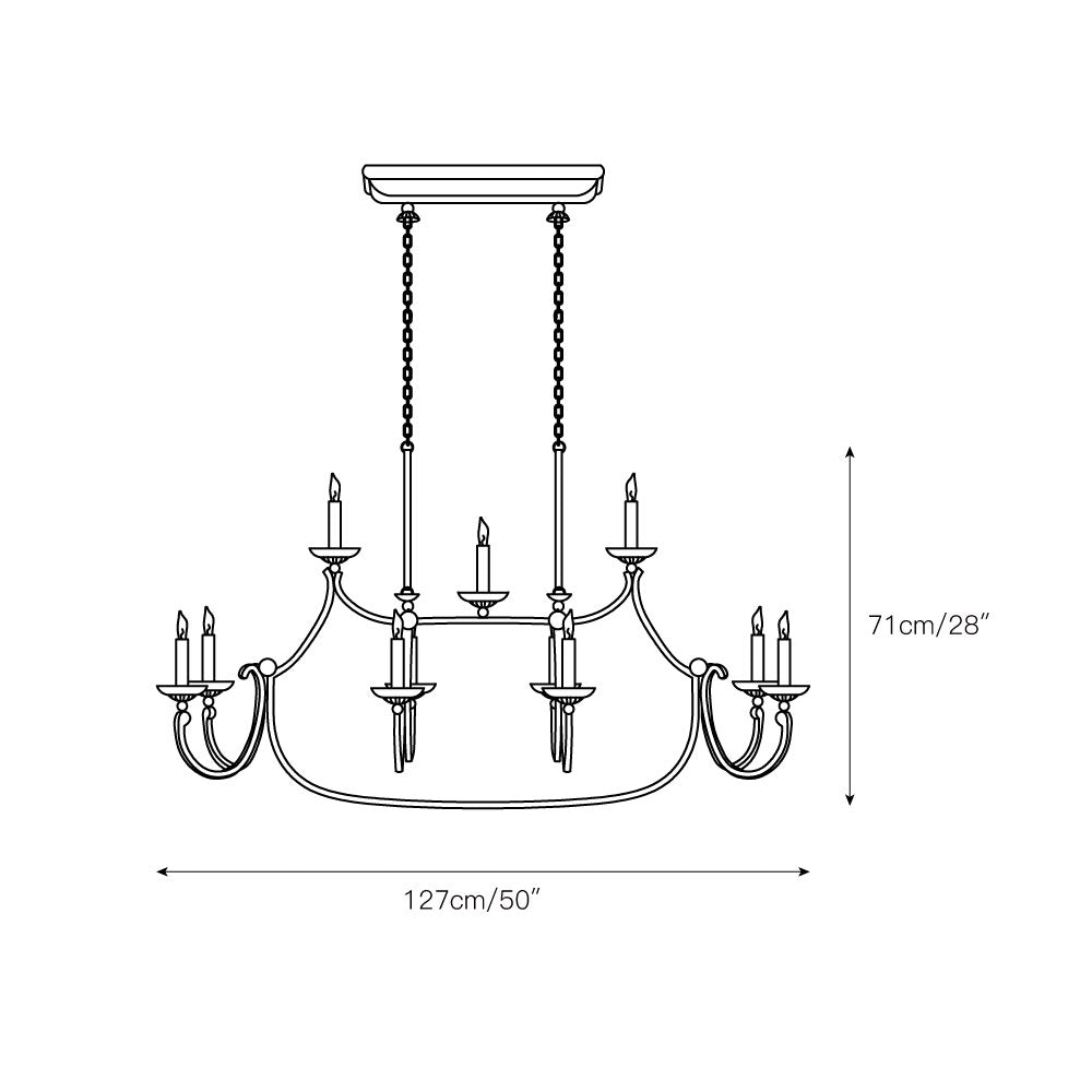Ginevra candelabru